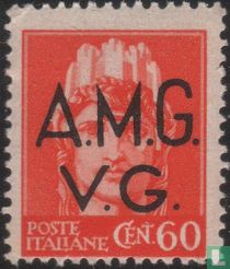 Italian stamps overprinted AMG VG