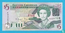 East. Caribbean 5 Dollars ND (2003) M (Monserrat)