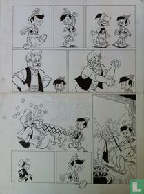 Pinokkio, originele pagina 