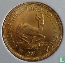 Afrique du Sud 2 rand 1969