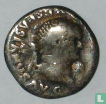 Roman Empire denarius of Vespasian ND (74)