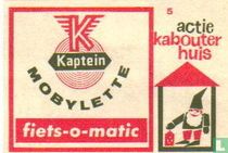 actie kabouterhuis - Kaptein mobylette