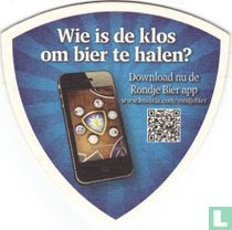 Wie is de klos om bier te halen?