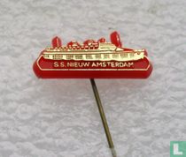 S.S. Nieuw Amsterdam [or sur rouge]