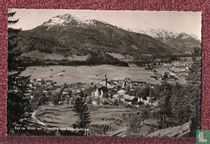 Reit im Winkel mit Unterberg und Kaisergebirge.