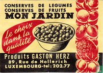 Mon jardin - Gaston Herz
