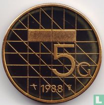 Nederland 5 gulden 1988 (PROOF)