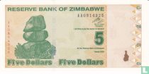 Zimbabwe 5 Dollars 2009