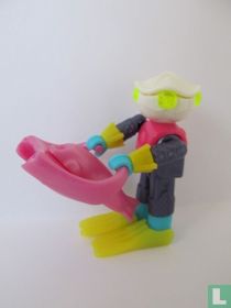 Ozeaner mit Scooter 