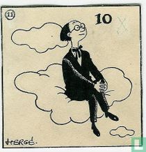 Dessin pour un rébus Hergé-original
