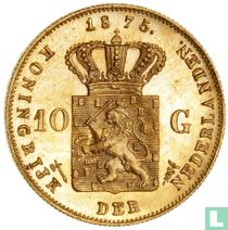 Nederland 10 gulden 1875