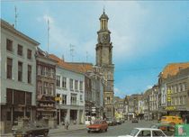 Houtmarkt met wijnhuistoren