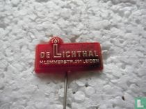 De Lichthal (goud op rood)