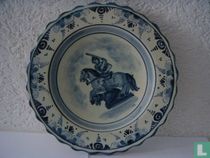 Delfts blauw bord