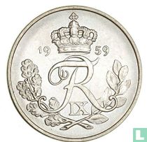 Danemark 10 øre 1959