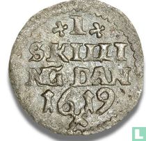Denemarken 1 skilling 1619