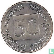Slovenia 50 stotinov 1996