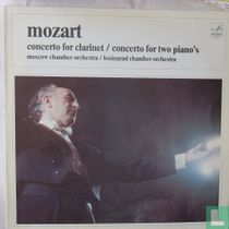 Mozart concerto for clarinet/concerto for two piano's