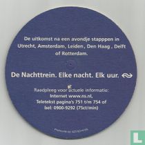 De nachttrein elke nacht elk uur