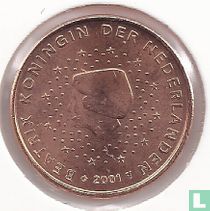 Pays-Bas 1 cent 2001