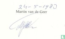 Martin van de Geer