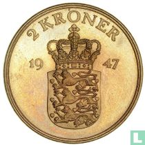 Denemarken 2 kroner 1947