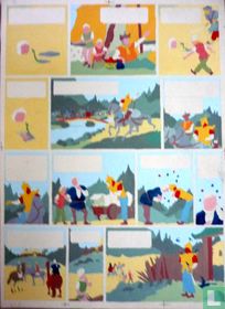 Originele inkleuring Tartaarse helm