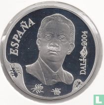 Spanje 10 euro 2004 (PROOF) "100th anniversary of the birth of Salvador Dali - El gran masturbador"