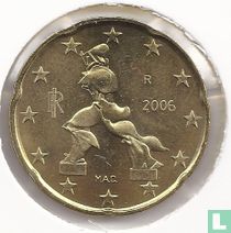 Italië 20 cent 2006