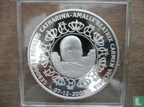 Nederland 2003 Geboorte van prinses Catharina-Amalia (type 2 - zilver)