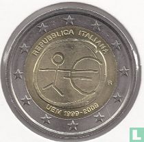Italië 2 euro 2009 "10 jaar Economische en Monetaire Unie"