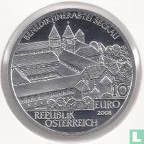 Austria 10 euro 2008 (PROOF) "Seckau Abbey"