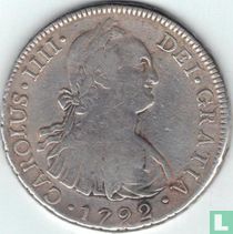 Peru 8 reales 1792