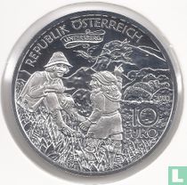 Autriche 10 euro 2010 (BE) "Charlemagne in the Untersberg"