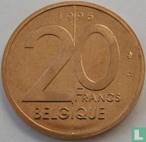 België 20 francs 1995 (FRA)