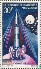 Erster Mensch auf der Mond 