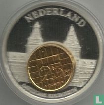 Nederland 25 cent 1989 "European Currencies"