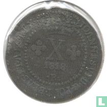 Brasilien 10 Réis 1818 (Typ 2)