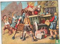 Plundering Noormannen.