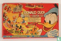 Donald Duck Paint and Crayon Set