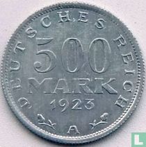Empire allemand 500 mark 1923 (A) acheter