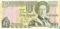 Jersey 1 pound ND (1989)