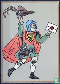 Briefbote im 15. Jahrhundert