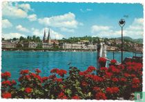 Luzern - Seebucht mit Hofkirche