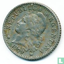 Argentina 5 centavos 1909