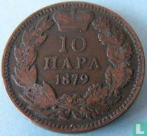 Serbie 10 para 1879