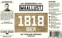 1818 Bier, brouwjaar 2012 (75cl)