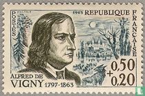 Vigny, Alfred de (1797-1863) postzegelcatalogus