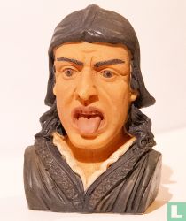 "Dante" gaper with black hood and jacket.