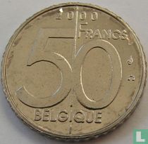 Belgium 50 francs 2000 (FRA)